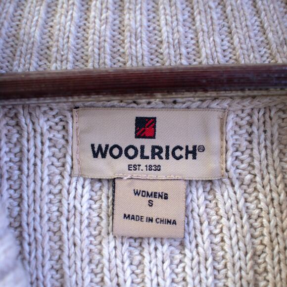 Woolrich Small Collared Sweater Vest Cardigan - Picture 3 of 8